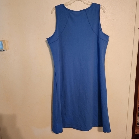 Susan Graver Weekend Sleeveless Blue Dress Size 1X - Picture 2 of 9